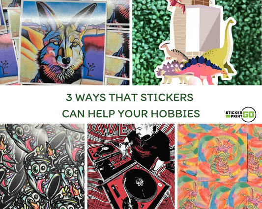 3 Ways That Stickers Can Help Your Hobbies