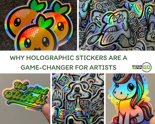 Unlocking the Magic: Why Holographic Stickers Are a Game-Changer for Artists