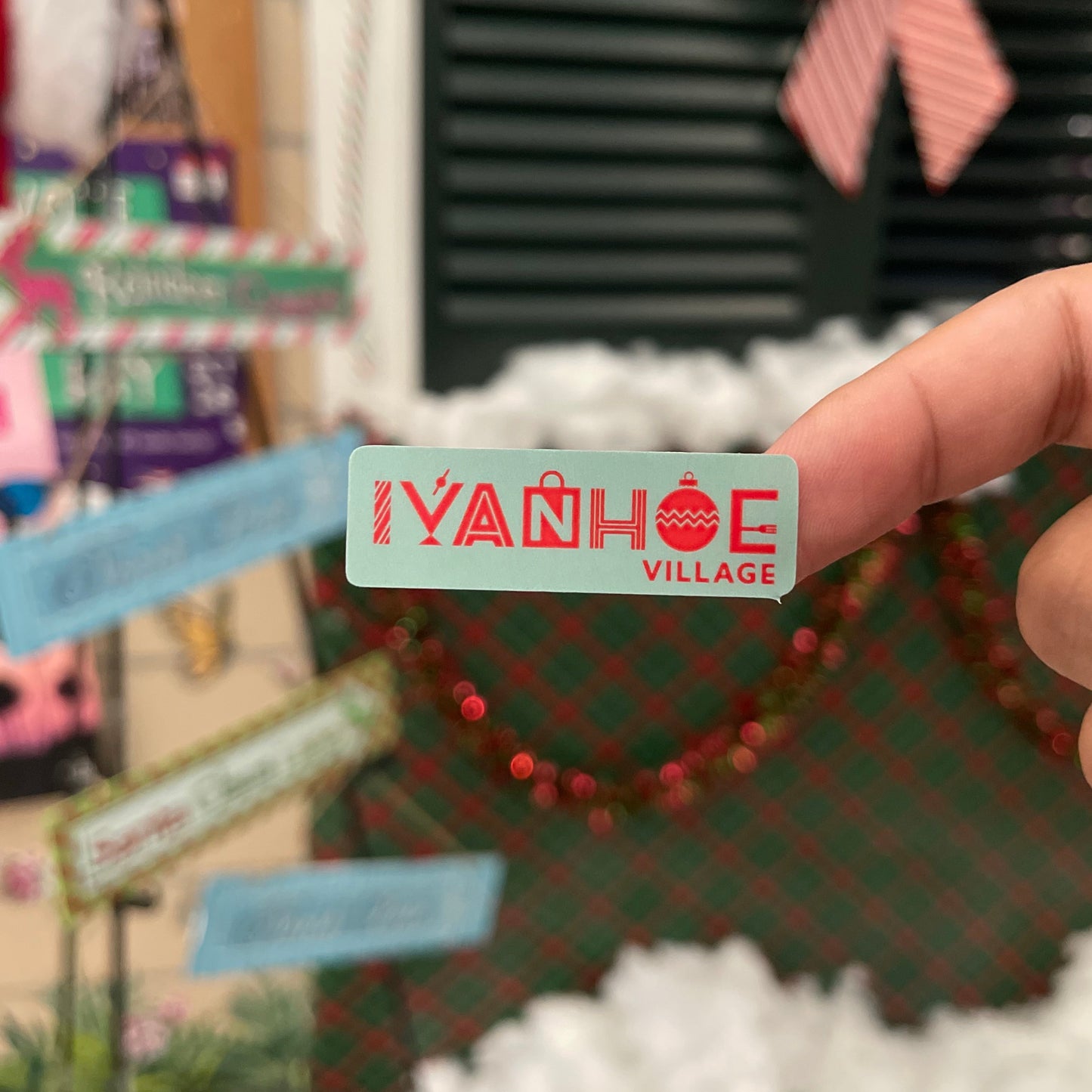 Ivanhoe Village Jingle Eve - Sticker Pack - $5.00