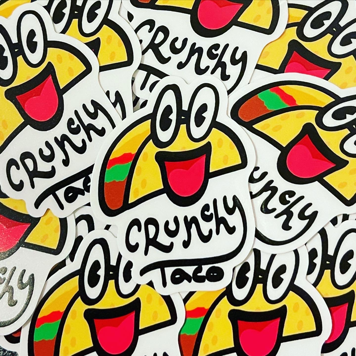 Custom 100pcs 2.5" Vinyl Stickers for $19.98