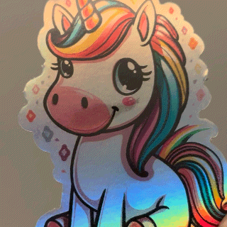 Holographic Stickers