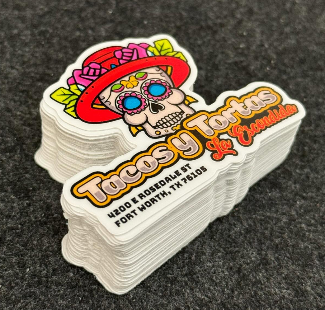 BOGO Custom 50pcs Get 50pcs 3" Vinyl Stickers for $65