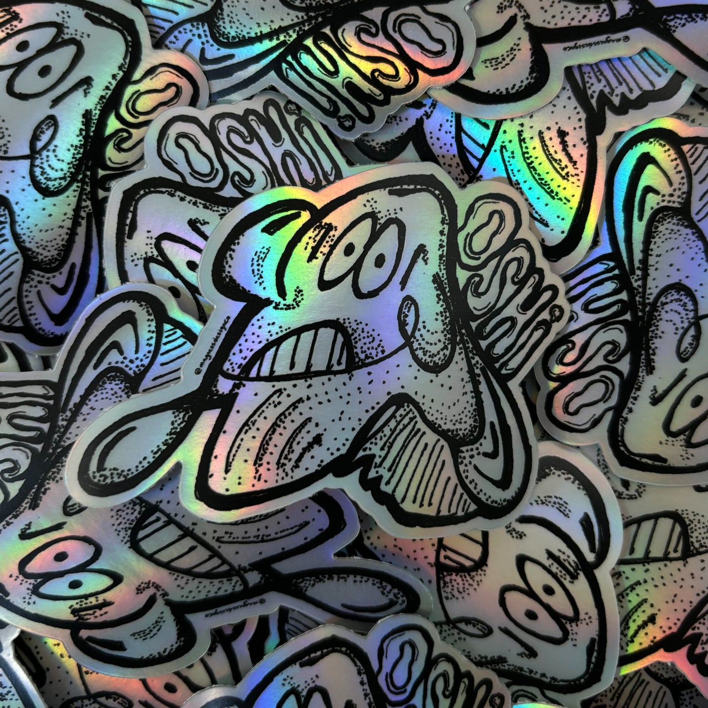 Holographic Stickers