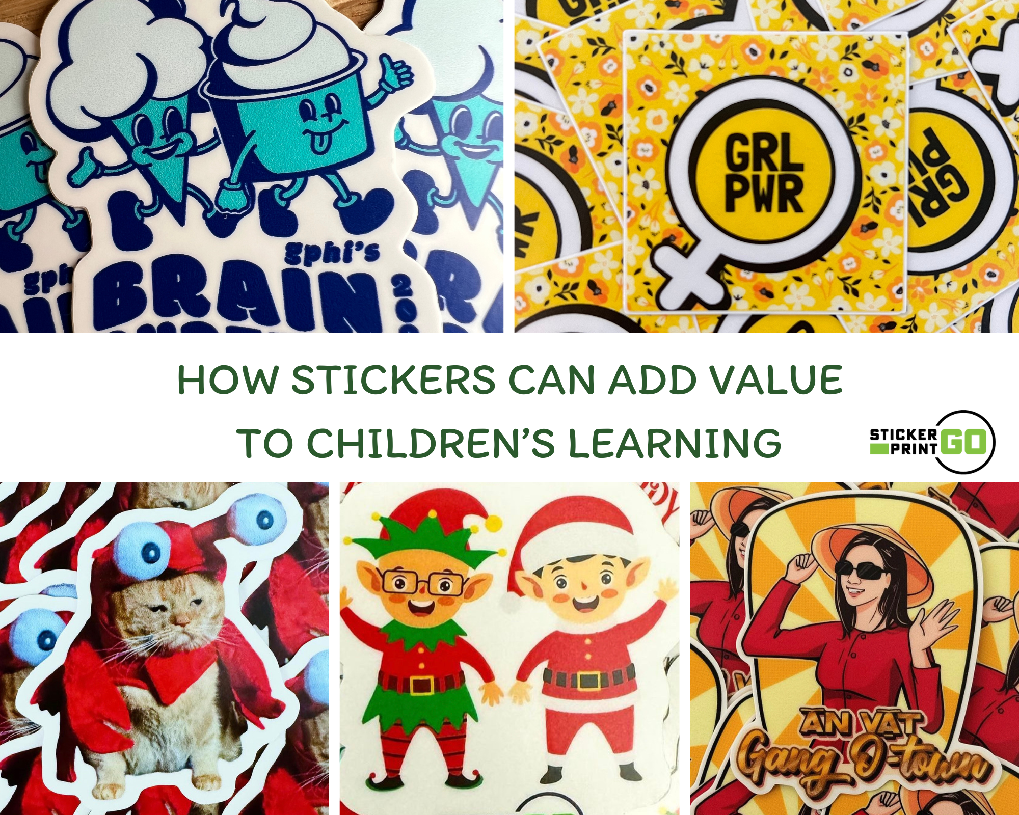 How Stickers Can Add Value to Children’s Learning – StickerPrintGo