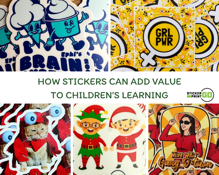 How Stickers Can Add Value to Children’s Learning – StickerPrintGo