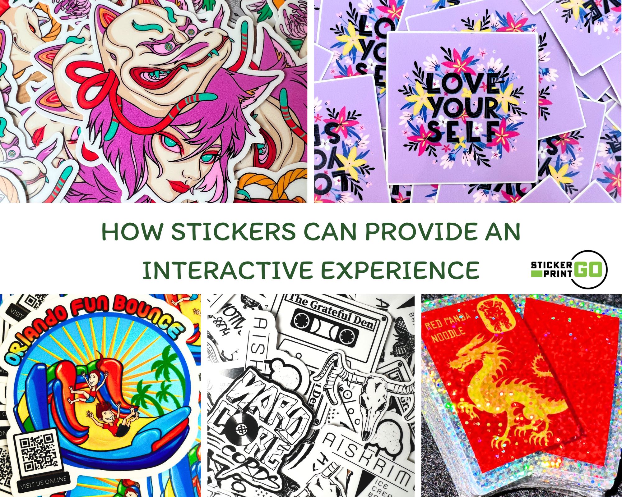 How Stickers Can Provide an Interactive Experience – StickerPrintGo