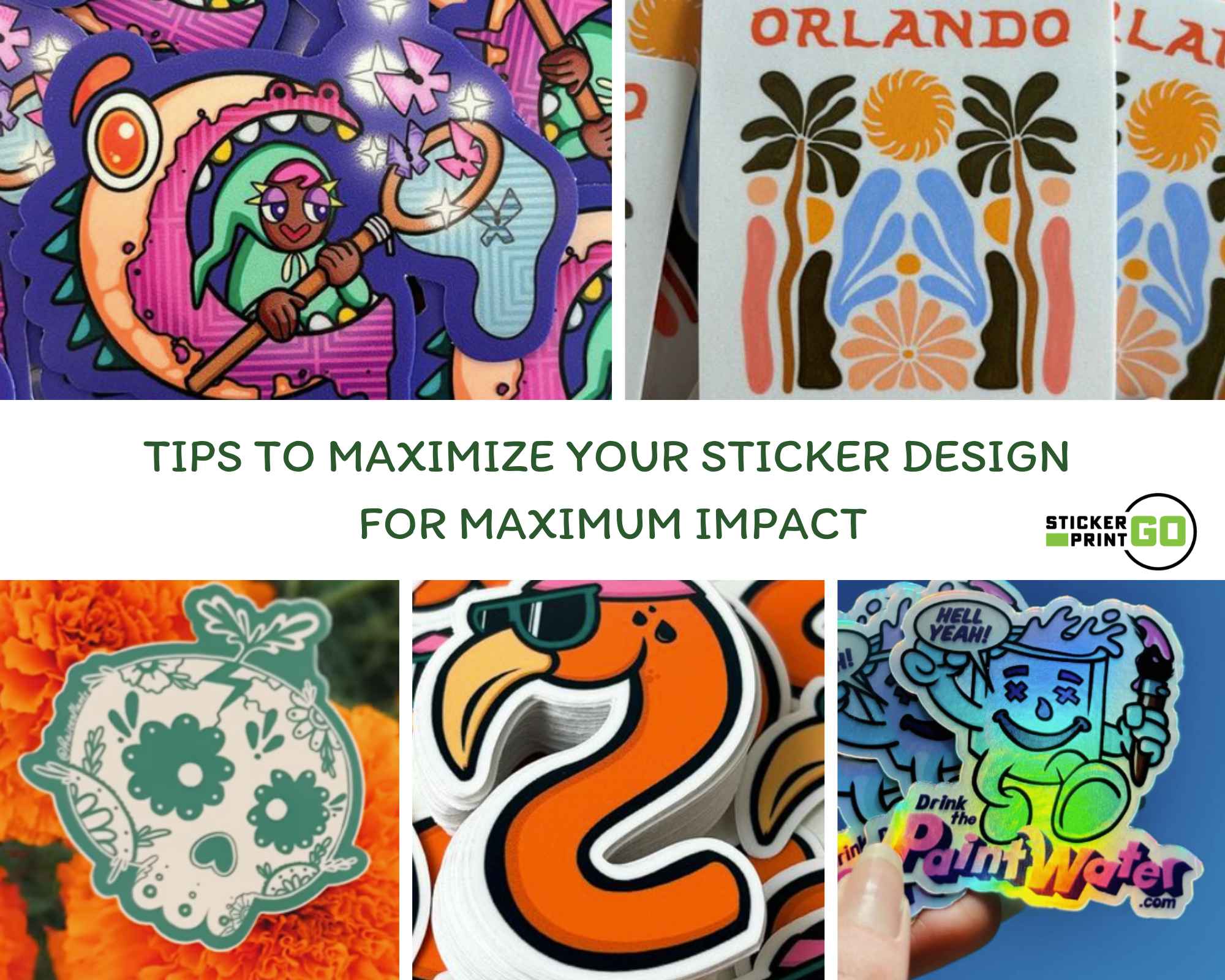 Tips to Maximize Your Sticker Design for Maximum Impact – StickerPrintGo