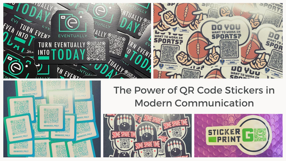 Code Leader Sticker The Power of QR Code Stickers in Modern Communication – StickerPrintGo