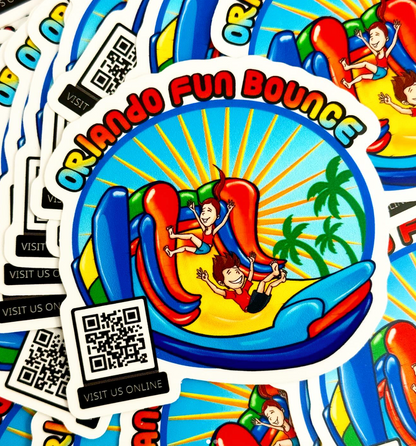 BOGO Custom 50pcs Get 50pcs 3" Vinyl Stickers for $65